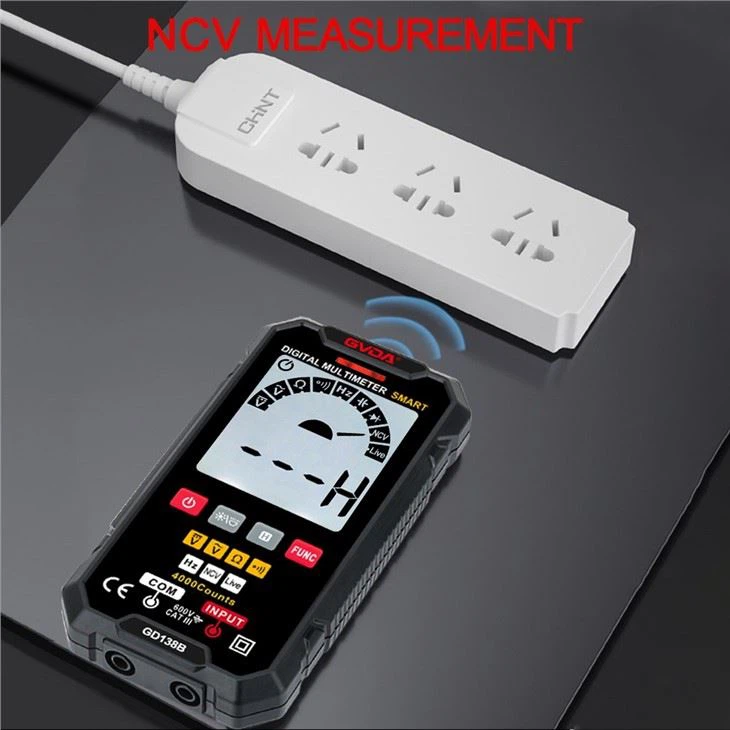 4000 Counts Auto Range Smart Multimter