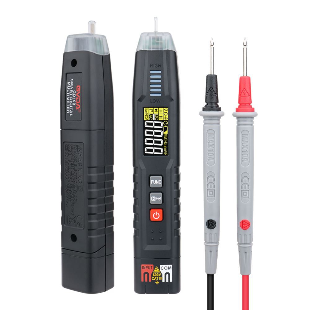 Sejbien tas-Sekwenza tal-Fażi Ta 'Pinen tip ta' Pinen NCV Smart Multimter GD109