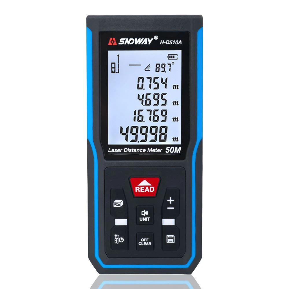 SNDWAY Top Bejgħ Rechargeable Laser Distanza Meter 50m 70m 100m 120m Rangefin...
