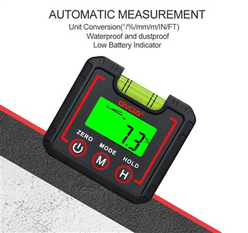 Kif Tissostitwixxi Batterija Għal GVDA GD450M Protractor Angolu Ġdid 360 Grad...